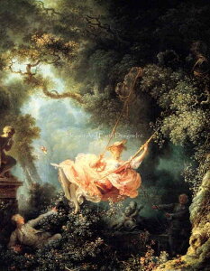 Jean Honore Fragonard WEImEtSi[  y The Swing - Ԃ - z HAED NXXeb`hイ } Heaven And Earth Designs A `[g p G |pi