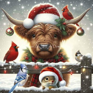 Malcolm Watson �N���X�X�e�b�` �}�� �h���イ �`���[�g �y The Christmas Gathering �z Heaven And Earth Designs �㋉�� �N���X�}�X ����