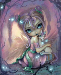 Heaven And Earth Designs / Jasmine Becket-Griffith �N���X�X�e�b�` �}�� �h���イ �`���[�g �y Unicorn Sunset �z �A�� �㋉�� ���j�R�[��