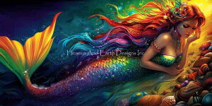 Jenoviya Art �N���X�X�e�b�` �}�� �h���イ �`���[�g �y The Heart of Serena �z Heaven And Earth Designs �A�� �㋉�� �l�� �}�[���[�h