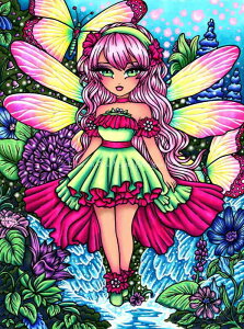 Hannah Lynn �N���X�X�e�b�` �}�� �h���イ �`���[�g �y Mini Dragonfly Darling �z Heaven And Earth Designs �A�� �㋉�� �d�� �t�F�A���[
