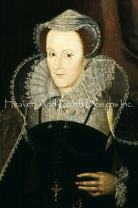Art of the Antiquities ���� �y Mini Mary Queen of Scots - �X�R�b�g�����h�������A���[ - �z HAED �N���X�X�e�b�`�h���イ �}�� Heaven And Earth Designs �`���[�g ���p �G�� �|�p��i