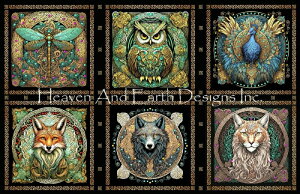 Malcolm Watson �N���X�X�e�b�` �h���イ �`���[�g Heaven And Earth Designs �}�� HAED �y Six Celtic Wonders �z �Ƃ�� ��x �g���{ �� �L�c�l ���� �� �t�N���E �ӂ��낤 �����Ⴍ �E�� �N�W���N �T �I�I�J