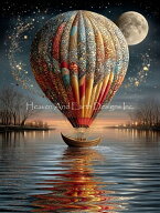 Katrina Bair クロスステッチ刺しゅうチャート HAED 図案 【 Dream Night / Dream Night Max Colors 】 H…