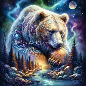 Lori Maloy �N���X�X�e�b�`�h���イ�`���[�g HAED �}�� �y Spirit Bear LM �z Heaven And Earth Designs ���� �F �N�} ���i �� �X