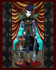 Myka Jelina �N���X�X�e�b�` �h���イ �`���[�g HAED �}�� �y Willow MJ �z Heaven And Earth Designs �d�� �t�F�A���[ �p���N �X�`�[���p���N