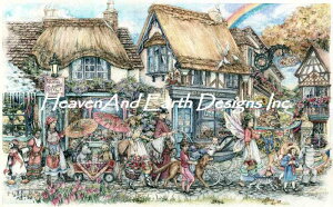 Kim Jacobs �N���X�X�e�b�`�h���イ�`���[�g HAED �}�� �y Sunnyside Procession �z Heaven And Earth Designs �㋉�� �d�� �t�F�A���[