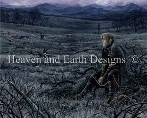 Tracy Butler �N���X�X�e�b�` �}�� �h���イ �`���[�g HAED �y Snow Drops �z Heaven And Earth Designs �S�ʎh�� �㋉��