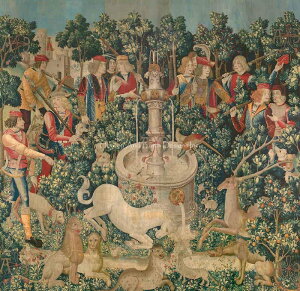 Unicorn Tapestries�i ���j�R�[���E�^�y�X�g���[ �j ���� ���p �G�� �|�p �y The Unicorn Tapestries 2 �z HAED �N���X�X�e�b�`�h�J �}�� Heaven And Earth Designs �㋉�� �S�ʎh��