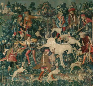 Unicorn Tapestries�i ���j�R�[���E�^�y�X�g���[ �j ���� ���p �G�� �|�p �y The Unicorn Tapestries 4 �z HAED �N���X�X�e�b�`�h�J �}�� Heaven And Earth Designs �㋉�� �S�ʎh��