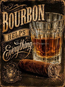 DGB Creations �N���X�X�e�b�` �h���イ �`���[�g HAED �}�� �y Bourbon Helps Everything 2 �z Heaven And Earth Designs �A�� �㋉�� �o�[�{�� �t�� �E�B�X�L�[ ���� �A���R�[�� �����Y �j�� ���΂� �^�o�R ���� 