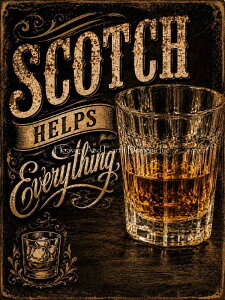 DGB Creations �N���X�X�e�b�` �h���イ �`���[�g HAED �}�� �y Scotch Helps Everything �z Heaven And Earth Designs �㋉�� �X�R�b�` ���� �A���R�[�� �����Y �j�� �V���b�g�o�[ ���i