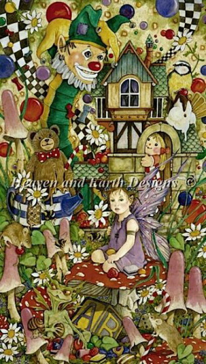 楽天市場 Heaven And Earth Designs Haed クロスステッチ刺繍 図案 輸入 Childhood Dreams ピエロ 道化 妖精 きのこ 全面刺し 上級者 クロスステッチ手芸雑貨シーボンヌ 楽天市場 Heaven And Earth Designs Haed クロスステッチ刺繍 図案 輸入 Childhood Dreams ピエロ 道化 妖精 きのこ 全面刺し 上級者 クロスステッチ手芸雑貨シーボンヌ