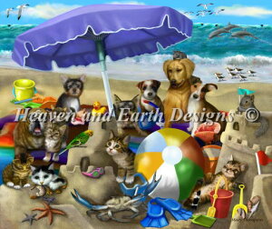 Heaven And Earth Designs(HAED) NXXeb`hJ } A Beach Buds Day C L  Sʎh ㋉