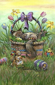 Heaven And Earth Designs(HAED) �N���X�X�e�b�`�h�J �}�� �o�X�P�b�g�̔L Basketful of Love �S�ʎh�� �㋉��