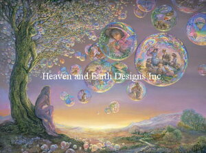 Heaven And Earth Designs(HAED) NXXeb`hJ } A Supersized The Bubble Tree ouc[ Michele Sayetta/Josephine Wall X[p[TCY Sʎh ㋉