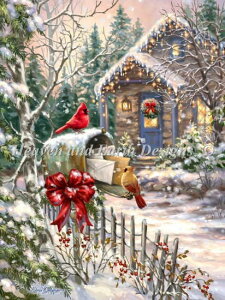 Heaven And Earth Designs(HAED) NXXeb`hJ } A @Re[W Supersized Cardinal Cottage Max Color Sʎh ㋉ nCx