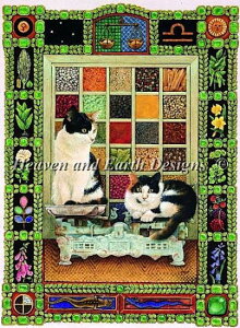 Heaven And Earth Designs (HAED) NXXeb`hJ } A V̔L Libra - Clea and Lily Sʎh ㋉