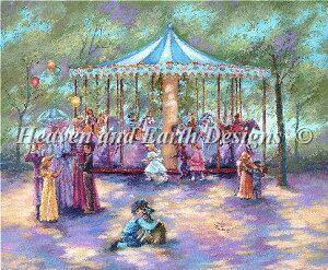 Heaven And Earth Designs (HAED) NXXeb`hJ } A [S[h Blue Carousel Sʎh ㋉