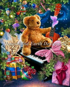 NXXeb`hJ } A Heaven And Earth Designs (HAED) NX}XExA Christmas Bear Wishes Sʎh ㋉