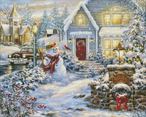 �����イ�N���X�X�e�b�`�}�� HAED ���悵���̖�̏��H Heaven And Earth Designs Dona Gelsinger �㋉�� Supersized Silent Night Lane �S�ʎh�� �n�C���x��