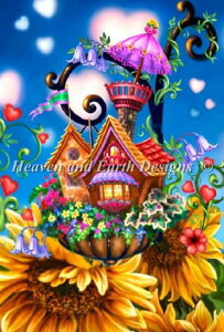 NXXeb`} `[g HAED | ㋉ yTt[ERe[Wz Mini Sunflower Cottage