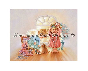 �N���X�X�e�b�`�h�J �}�� Heaven And Earth Designs (HAED) �h���X�A�b�v Dress Up �S�ʎh�� �㋉��
