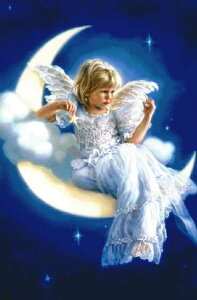 �����イ�N���X�X�e�b�`�}�� HAED ���[���r�[�� Heaven And Earth Designs Sandra Kuck �㋉�� Mini Moonbeam �S�ʎh��