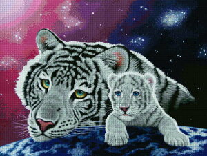 HAED �}�� �N���X�X�e�b�`�h�J Heaven And Earth Designs �����̋P�� The Glow of Life �S�ʎh�� �㋉��