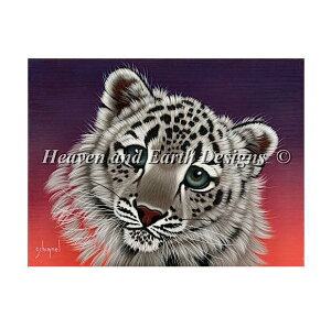 HAED �}�� �N���X�X�e�b�`�h�J �A�� Heaven And Earth Designs ���L�q���E Snow Leopard �S�ʎh�� �㋉��