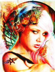 Heaven And Earth Designs HAED �N���X�X�e�b�`�h�J �}�� Aimee Stewart �A�� Astrid The Navigatrix �S�ʎh�� �㋉��
