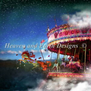 Heaven And Earth Designs �}�� HAED �N���X�X�e�b�`�h�J �A�� Aimee Stewart �����[�S�[���E���h Leap Of Faith �S�ʎh�� �㋉��