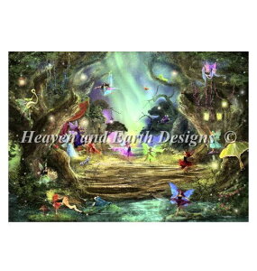 Heaven And Earth Designs �}�� HAED �N���X�X�e�b�`�h�J Aimee Stewart �d���̃_���X The Dancing Auroras �S�ʎh�� �㋉��