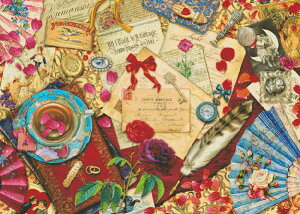 Heaven And Earth Designs HAED �N���X�X�e�b�`�h�J �}�� Aimee Stewart �o�����^�C���E���u���^�[ Vintage Love Letters �S�ʎh�� �㋉��