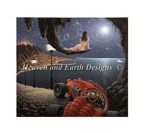 Jacek Yerka �N���X�X�e�b�`�h�J �}�� HAED Heaven And Earth Designs Vision of Genova Bay �W�F�m�o�p�̌��e �S�ʎh�� �㋉��