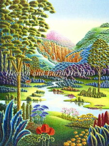 �N���X�X�e�b�`�h�J �}�� HAED Heaven And Earth Designs Andy Russell �G�f�� Mini Eden �S�ʎh�� �㋉��