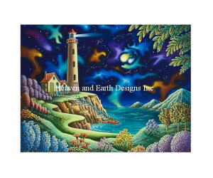 Andy Russell �N���X�X�e�b�`�h���イ�`���[�g HAED �}�� �yNight Lights Max Colors�z Heaven And Earth Designs
