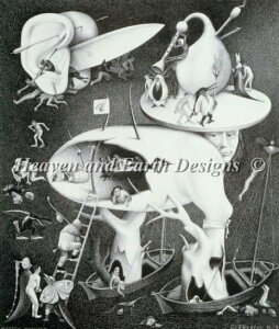 Hieronymus Bosch / Maurits Cornelis EscheriqGjXE{X / }EbcERlXEGbV[j  yn-Hell-z p G |pi HAED NXXeb`hイ } Heaven And Earth Designs 