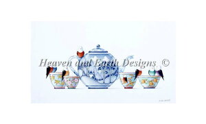 �N���X�X�e�b�`�h�J �}�� HAED �A�� Heaven And Earth Designs �㋉�� Gordon Fitchett ������ The Tea Party