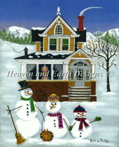 HAED NXXeb`hJ } Heaven And Earth Designs A ㋉ Bill Dodge Ⴞ܂̉Ƒ Snow Family BD Sʎh