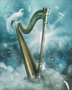 Heaven And Earth Designs NXXeb`hJ } HAED A ㋉ Jessica Allain V̒G Heavens Harp Sʎh