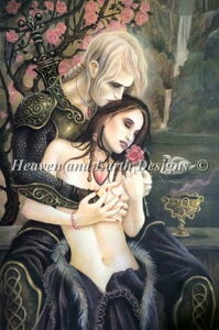 Heaven And Earth Designs �N���X�X�e�b�`�h�J �}�� HAED �A�� �㋉�� Ian Daniels �g���X�^���ƃC�]���f/������������ Tristan and Isoult �S�ʎh��