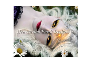 �}�� �N���X�X�e�b�`�h�J Heaven And Earth Designs HAED �A�� �㋉�� Little Fairy Art ���@�ɐG��� Feel The Magic �S�ʎh��