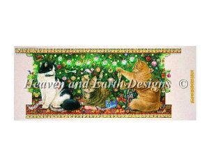 } NXXeb`hJ Heaven And Earth Designs HAED A ㋉ Lesley Ivory NX}Xc[ƔL Angel Blossom and Dandelion in a Christmas Tree