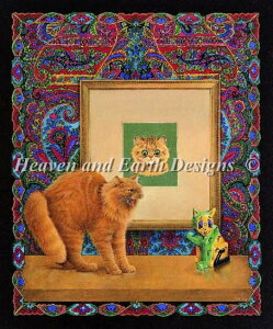 } NXXeb`hJ Heaven And Earth Designs HAED A ㋉ Lesley Ivory LƊߋ Dandelion Meets Loius Wains Cat Sʎh