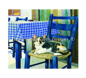 NXXeb`hJ } Heaven And Earth Designs HAED A ㋉ Lesley Ivory ֎q̏̔L Mikado On a Chair Sʎh