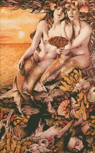 Heaven And Earth Designs �N���X�X�e�b�`�h�J HAED �}�� �A�� �㋉�� Yvonne Gilbert �l�� Mermaids �S�ʎh��