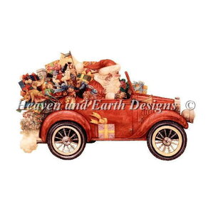 Heaven And Earth Designs HAED NXXeb`hJ} A ㋉ Yvonne Gilbert ԂɏT^ Santa In Car