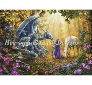 Jan Patrik Krasny �N���X�X�e�b�`�h���イ�`���[�g HAED �}�� �y Supersized Dragon Pieta Max Colors �z Heaven And Earth Designs �㋉�� �h���S�� �� �� ���n �E�} ���� �n