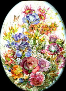 �N���X�X�e�b�`�h�J �}�� Heaven And Earth Designs HAED �㋉�� Tatiana Fedorova �t�����[ Mini Floral Degree